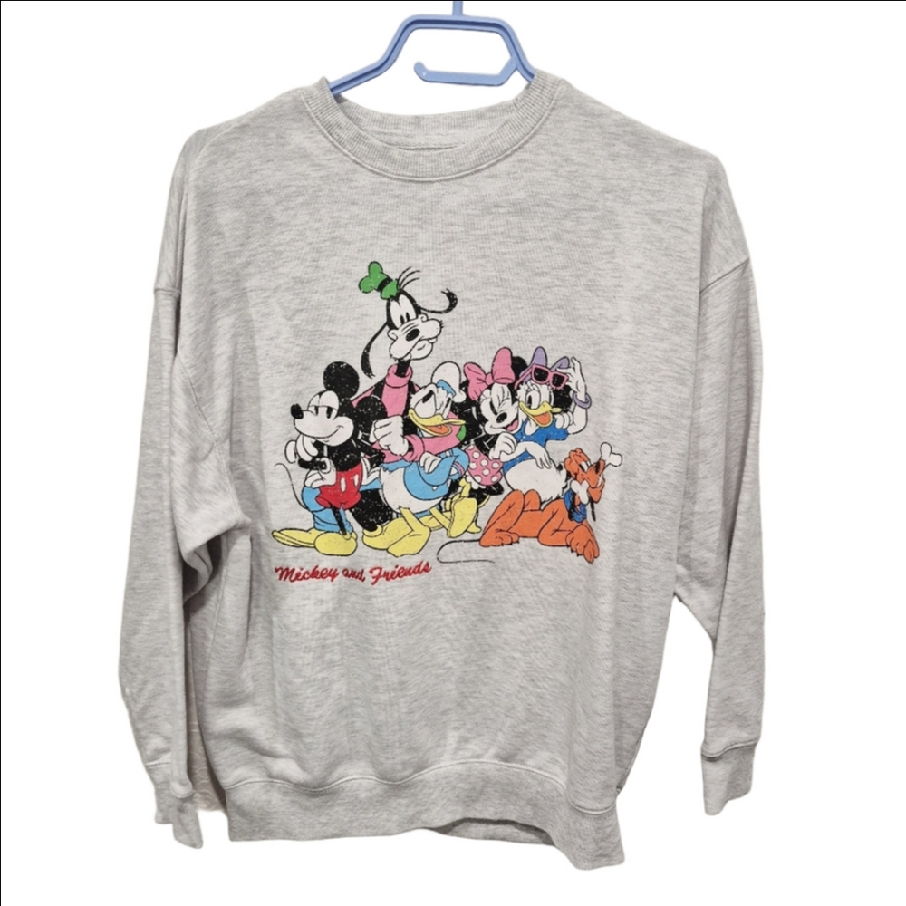 Primark Disney And Friends 100 Crew Neck Graphic Sweatshirt
